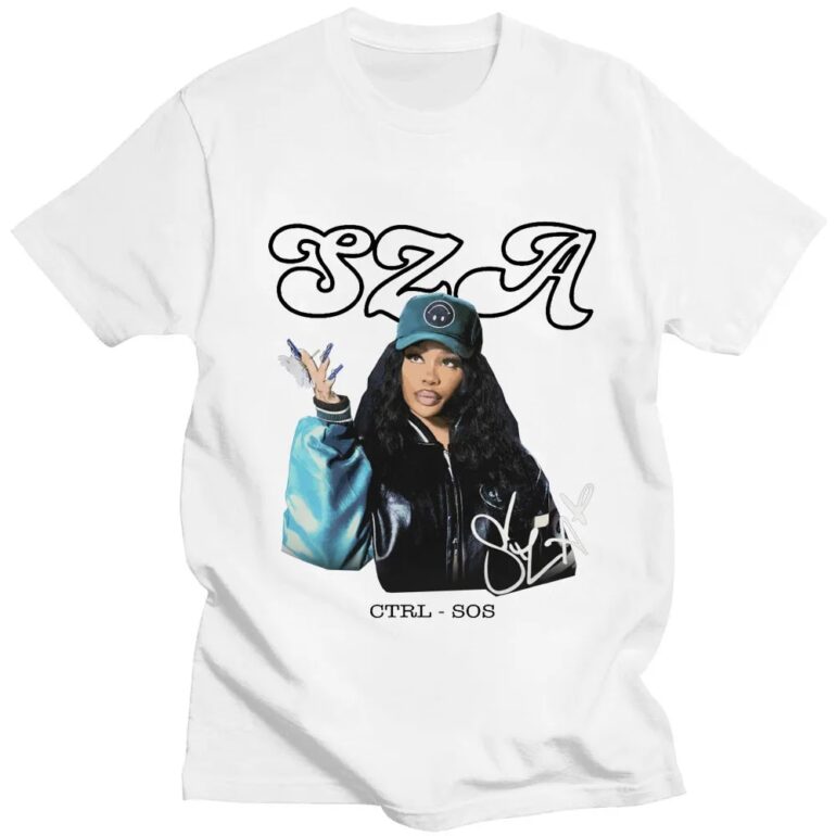 sza white ctrl shirt