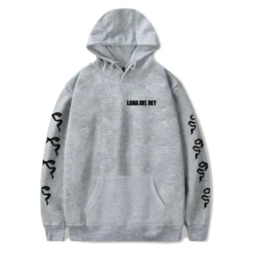 Lana Del Rey Gray Hoodie